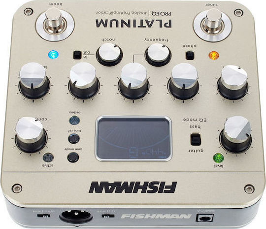 Fishman Platinum Pro EQ Πετάλι Equalizer Ηλεκτροακουστικών Οργάνων
