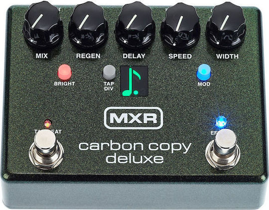 MXR M292 Carbon Copy Deluxe Pedals Effect Delay Electric Guitar, Electric Bass and Electroacoustic Instruments