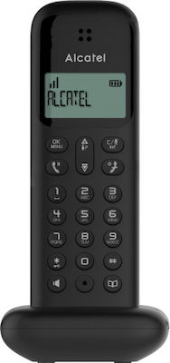 Alcatel D285 Ασύρματο Τηλέφωνο με Aνοιχτή Aκρόαση Μαύρο