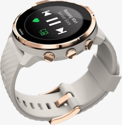 Suunto 7 50mm Αδιάβροχο Smartwatch με Παλμογράφο (Sandstone Rosegold)