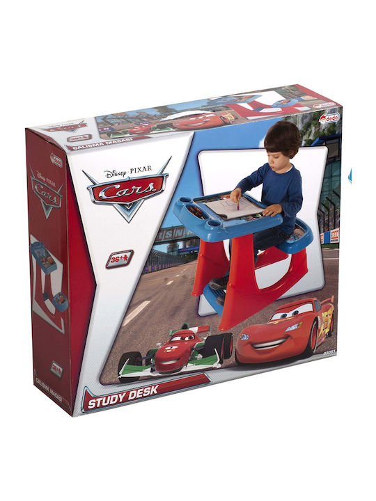 Cars Kids Desk for Painting made of Plastic Multicolour Dede
