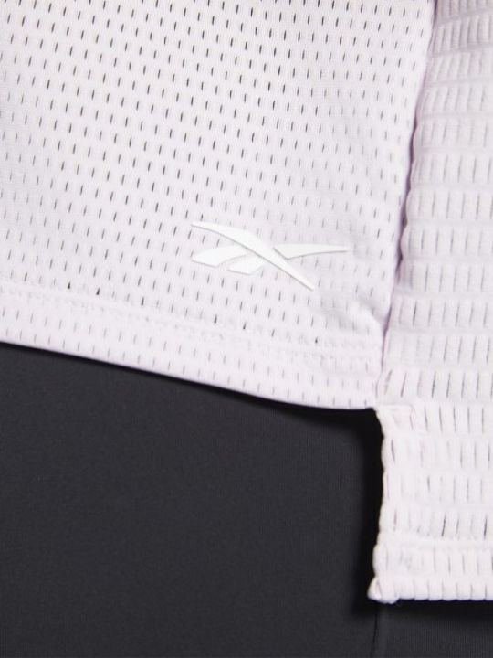 Perforated Γυναικείο T-shirt Ροζ