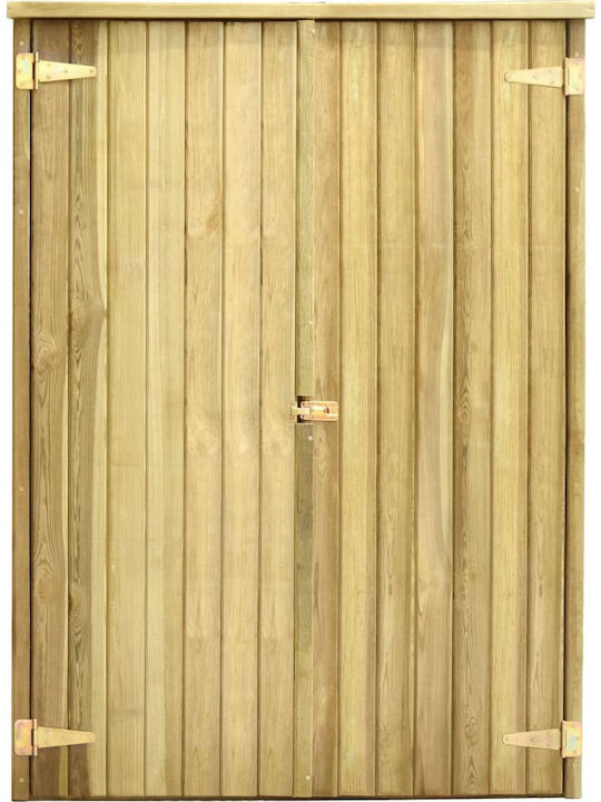 Wooden Garden Shed M1.23xW0.5xH1.71m