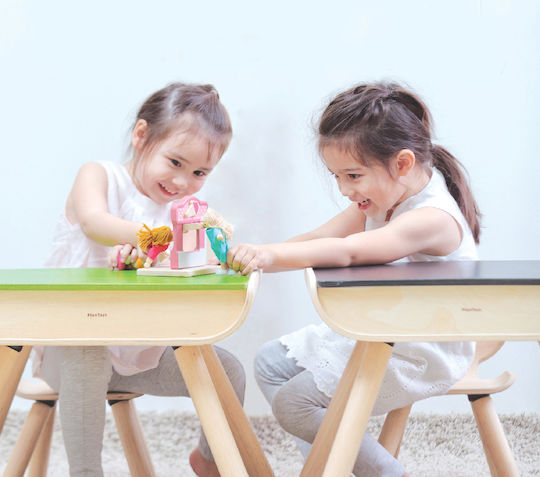 Детско Бюро Черен Plan Toys
