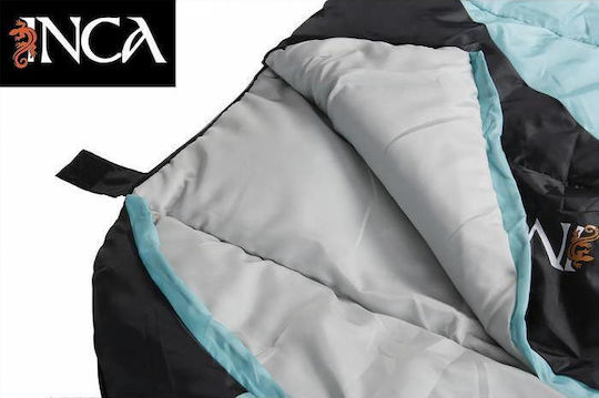 Inca Sleeping Bag Μονό Wayna Black/ Blue