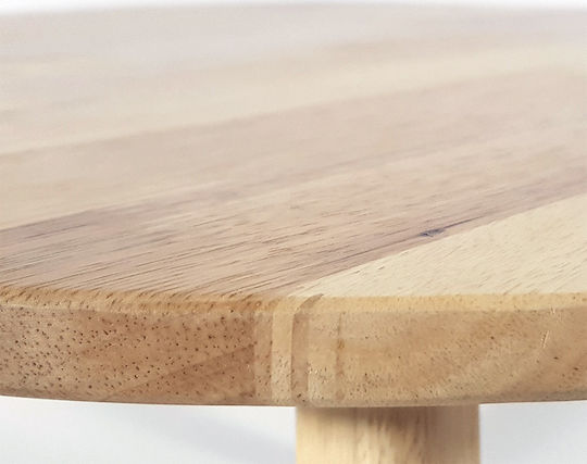Indianimals Kids Table made of Wood Beige Svoora
