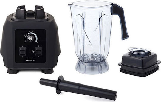 Hendi Comercial Blender 1.5kW Black cu Capacitatea Canii 2.5lt 25x27x55cm