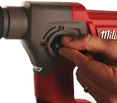 Milwaukee M12 CH-402C Κρουστικό Σκαπτικό Μπαταρίας Brushless 12V με SDS Plus