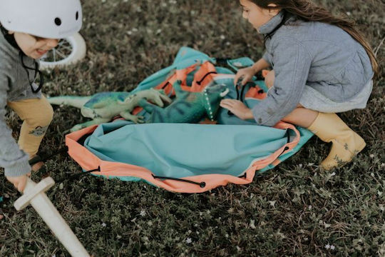 Play&go Beach Χαλάκι Δραστηριοτήτων Τιρκουάζ 140x140cm