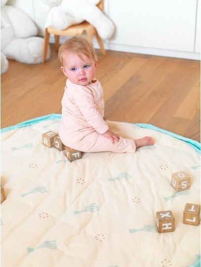 Play&go Παιδικό Στρώμα Παιχνιδιού από Ύφασμα Sophie La Girafe Τιρκουάζ 40cm