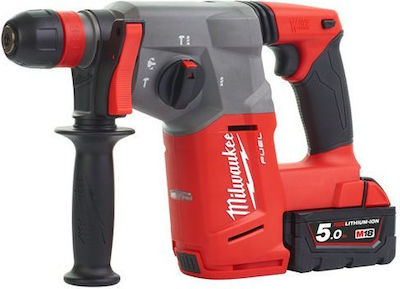 Milwaukee M18 CHX-502X Hammer Rotary Battery Brushless 18V mit SDS Plus Mit Fixtec-Adapter