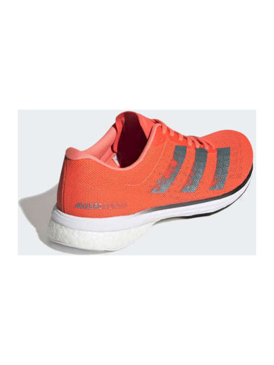 Adizero Adios 5 Sport Shoes Running Signal Coral / Silver Metallic / Core Black