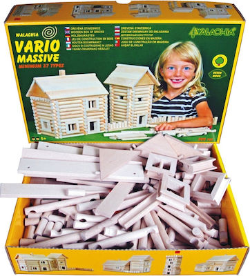 Walachia Wooden Construction Toy Vario Massive Νr.25 Kid 5++ years