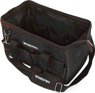 WorkPro Over the Shoulder Tool Bag Black L24xW46xH22cm