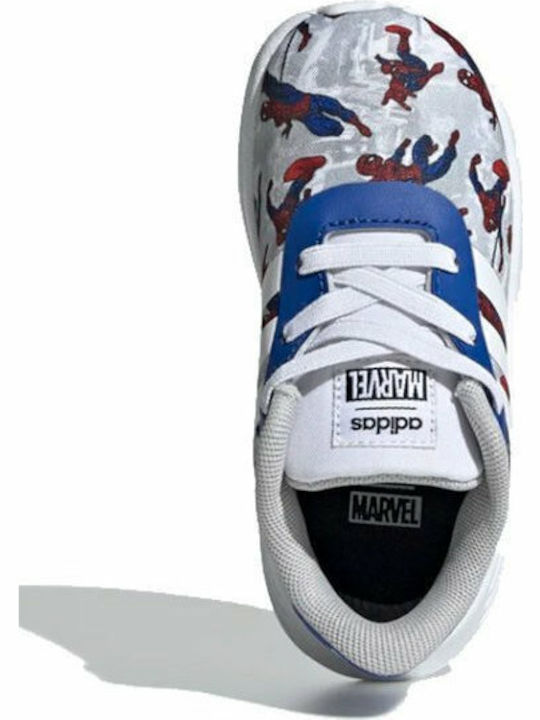 Lite Racer 2.0 I Kids Sports Shoes Running with Laces Royal Blue / Cloud White / Scarlet