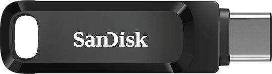 Sandisk Ultra Dual Drive Go 64GB USB 3.1 Stick cu conexiune USB-A