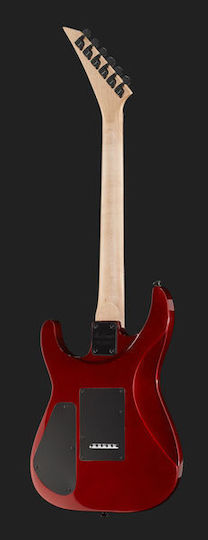 Jackson JS12 Dinky Metallic Elektrische Gitarre Stratocaster mit HH Tonabnehmerkonfiguration Rot