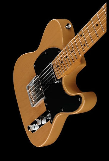 Vintage V52 ReIssued Ηλεκτρική Κιθάρα T Style με SS Διάταξη Μαγνητών Butterscotch