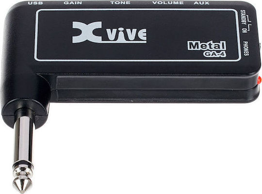Xvive GA-4 Metal Мини усилвател Електрическа китара Черен