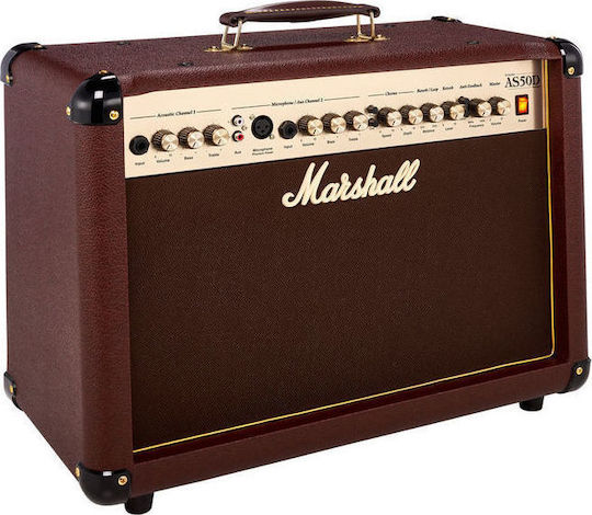 Marshall AS50D Combo Ενισχυτής Ακουστικών Οργάνων 2 x 8" 50W Καφέ