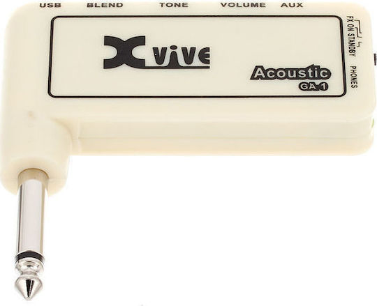 Xvive GA-1 Acoustic Mini Ενισχυτής Ακουστικών Οργάνων Εκρού