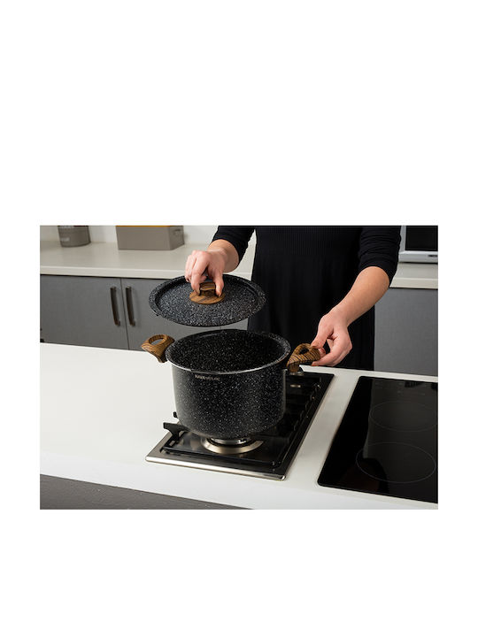 Nava Nature Βαθιά Κατσαρόλα από Αλουμίνιο 4.5lt / 22cm