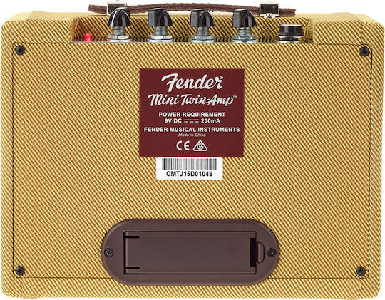 Fender Mini '57 Twin Mini Verstärker für E-Gitarre 2 x 2" 1W Beige