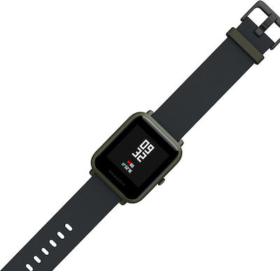 Amazfit Bip 39mm Smartwatch mit Pulsmesser (Kokoda Green)