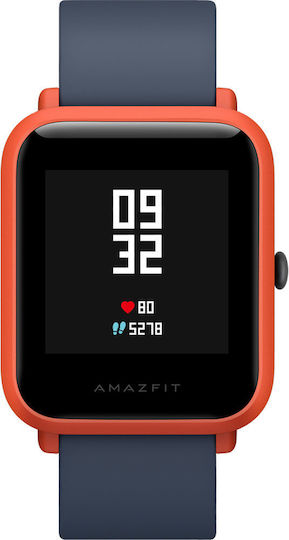 cinnabar red amazfit bip