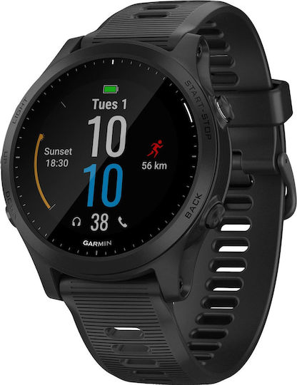 Garmin Forerunner 945 Edelstahl 47mm Wasserdicht Smartwatch (Gray)