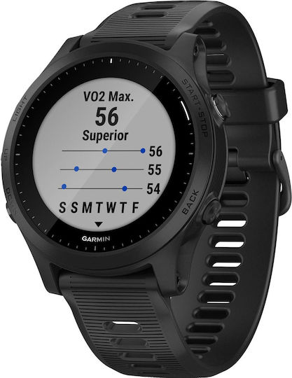 Garmin Forerunner 945 Edelstahl 47mm Wasserdicht Smartwatch (Gray)