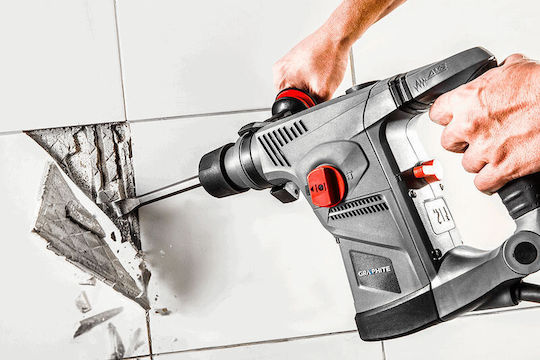 Graphite 58G858 Impact Demolition Hammer Electric 900W with Chuck SDS Plus 58G858
