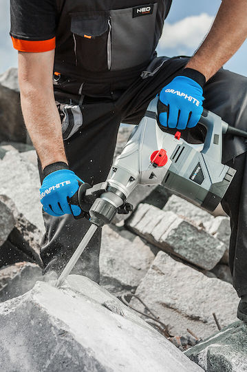 Graphite Κρουστικό Σκαπτικό Πιστολέτο Ρεύματος 1200W με Υποδοχή SDS Plus 58G862