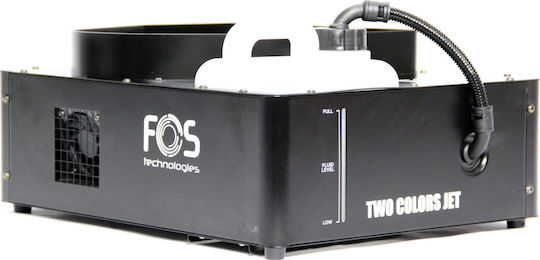 Fos Technologies FOS JET II Μηχανή Καπνού LED 1500W με Ασύρματο Χειριστήριο και Δυνατότητα Σύνδεσης με Κονσόλα Φωτισμού