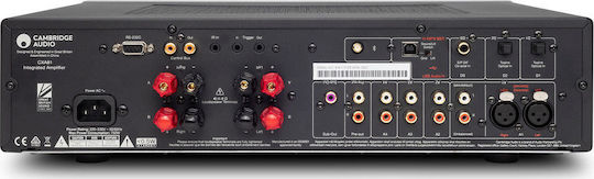 Cambridge Audio CXA81 Ολοκληρωμένος Ενισχυτής Hi-Fi Stereo 120W/4Ω 80W/8Ω Ασημί