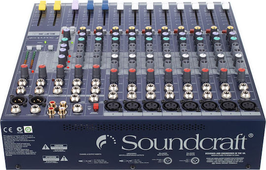 Soundcraft EFX8 Αναλογική Κονσόλα 8 Καναλιών / 8 Εισόδους XLR