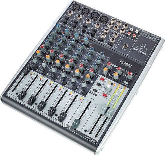 Behringer Xenyx-1204USB Аналогова конзола 12 канала с Фантомно захранване & 4 XLR входове