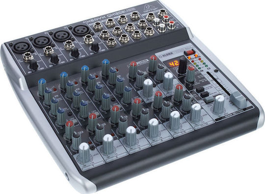 Behringer XENYX-QX1202 USB Αναλογική Κονσόλα 12 Καναλιών με Phantom Power & 4 Εισόδους XLR