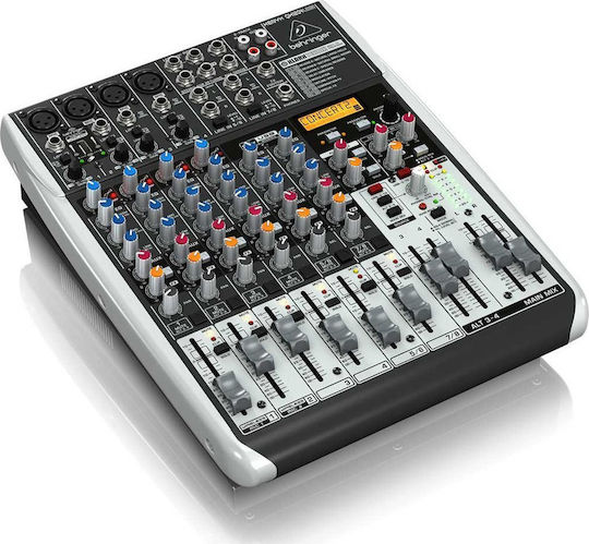 Behringer Xenyx QX1204USB Αναλογική Κονσόλα 12 Καναλιών με Phantom Power & 4 Εισόδους XLR