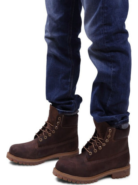 Boots Αnniversary Leather Brown Boots