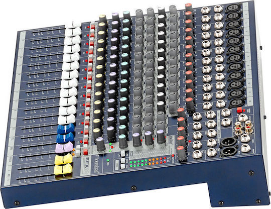 Soundcraft EFX12 Analoge Konsole 12 Kanäle / 12 XLR-Eingänge