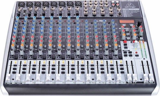 Behringer Xenyx QX2222USB Αναλογική Κονσόλα 22 Καναλιών με Phantom Power & 8 Εισόδους XLR