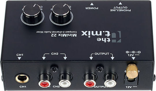 The t.mix MiniMix 22 Analogic Combiner 2 Canale