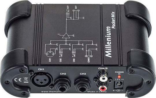 Millenium Pocket Mix with 1 XLR Input