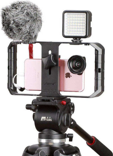 Boya BY-MM1 Electret Μικρόφωνο Shock Mounted Δημοσιογραφικό