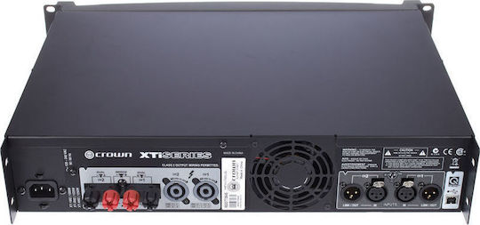 Crown Audio Xti 4002 Τελικός Ενισχυτής PA 2 Καναλιών 1200W/4Ω 650W/8Ω και Σύνδεση USB