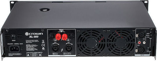 Crown Audio XLI-800 PA Power Amplifier 2 Channels 300W/4Ω 200W/8Ω Black