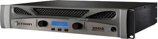 Crown Audio XTi-1002 Τελικός Ενισχυτής PA 2 Καναλιών 500W/4Ω 275W/8Ω και Σύνδεση USB