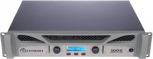 Crown Audio XTi-1002 Τελικός Ενισχυτής PA 2 Καναλιών 500W/4Ω 275W/8Ω και Σύνδεση USB