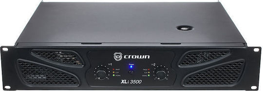 Crown Audio XLi 3500 PA Power Amplifier 2 Channels 1350W/4Ω 1000W/8Ω Black